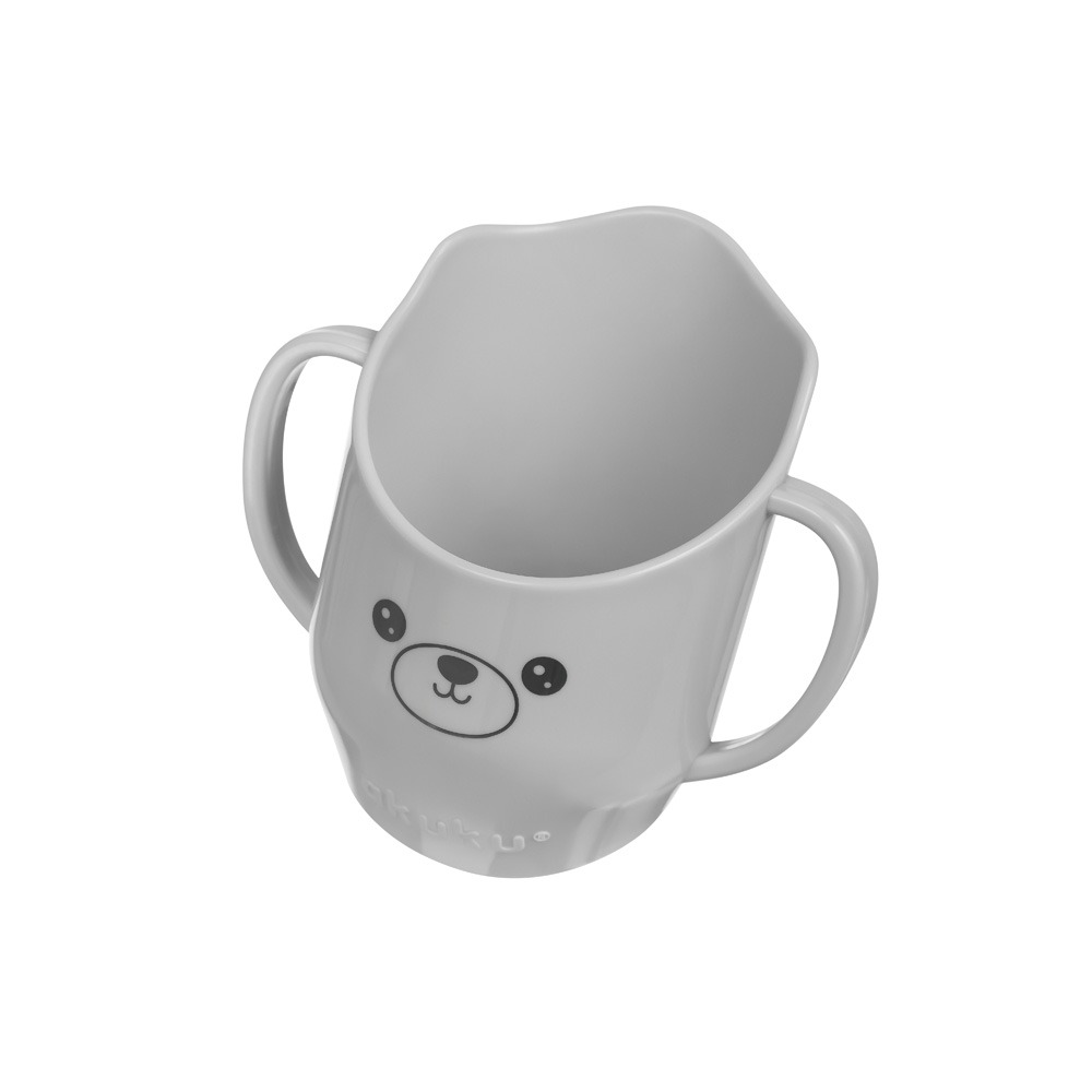 Cana-antrenament-cu-manere-pentru-copii-Akuku-BabyMug-Grey-Bearcapacitate-150mlmateriale-sigure-fara-BPAmargine-tesita-ce-permite-bautul-fara-a-inclina-capul-pe-spatecomptibil-masina-de-vase-423812-1