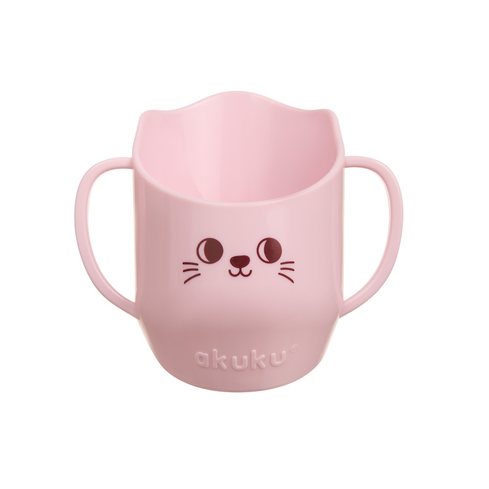Cana-antrenament-cu-manere-pentru-copii-Akuku-BabyMug-Pink-Cat-150mlmateriale-sigure-fara-BPAmargine-tesita-ce-permite-bautul-fara-a-inclina-capul-pe-spatecomptibil-masina-de-vase-423805-1 Cana-antrenament-cu-manere-pentru-copii-Akuku-BabyMug-Pink-Cat-150mlmateriale-sigure-fara-BPAmargine-tesita-ce-permite-bautul-fara-a-inclina-capul-pe-spatecomptibil-masina-de-vase-423805-2